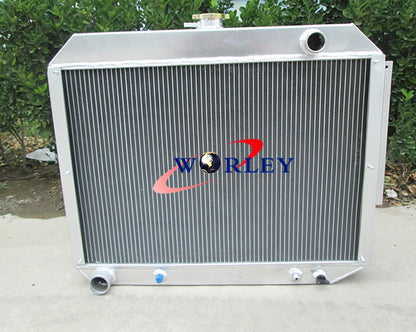 Aluminum Radiator with Fans for Chrysler Dodge Polara Monaco Plymouth Fury (1960–1978)