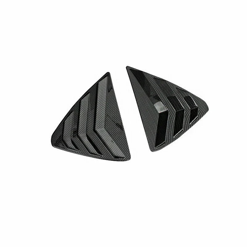 ABS Carbon Fiber Side Window Louver Shutter Cover for Mazda CX-5 (2017–2021)