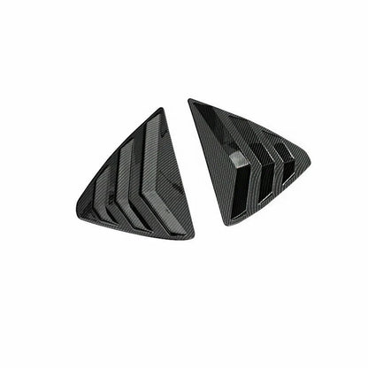 ABS Carbon Fiber Side Window Louver Shutter Cover for Mazda CX-5 (2017–2021)