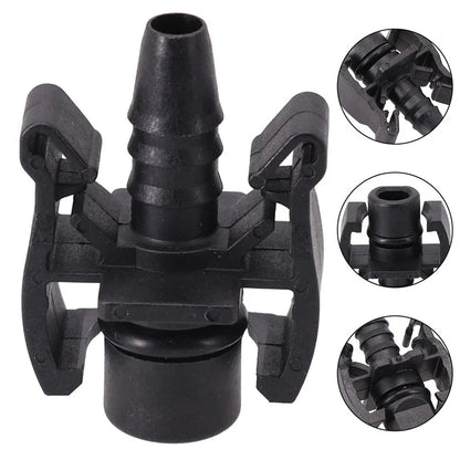 2Pcs Expansion Water Tank Water Hose Straight Connector Accessories for Car