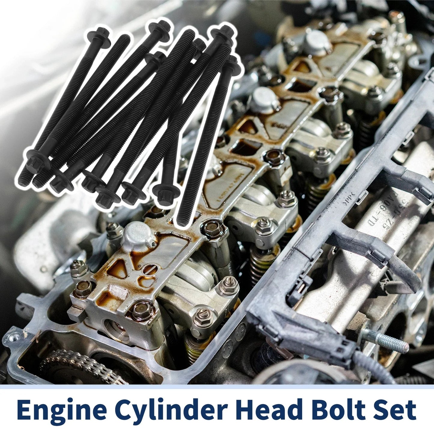 Engine Cylinder Head Bolt Set for Chevrolet Sonic 1.4L L4 (2012-2020)