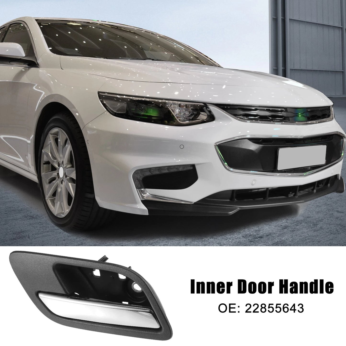 Rear Left Inner Door Handle for Chevrolet Silverado 2500 (No. 22855643)