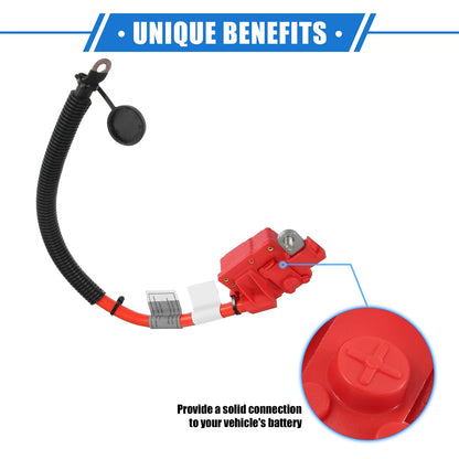 Positive Battery Terminal Cable No. 61129217004 for BMW X5 E70 X6 E71 (2007–2013)