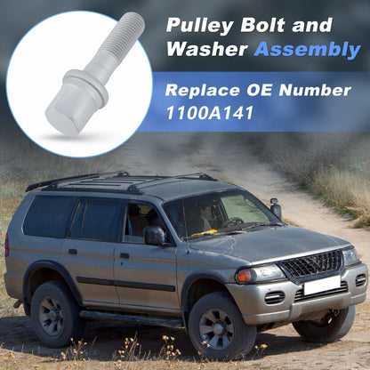 Engine Crankshaft Pulley Bolt 1100A141 for Mitsubishi Montero (1994–2006)