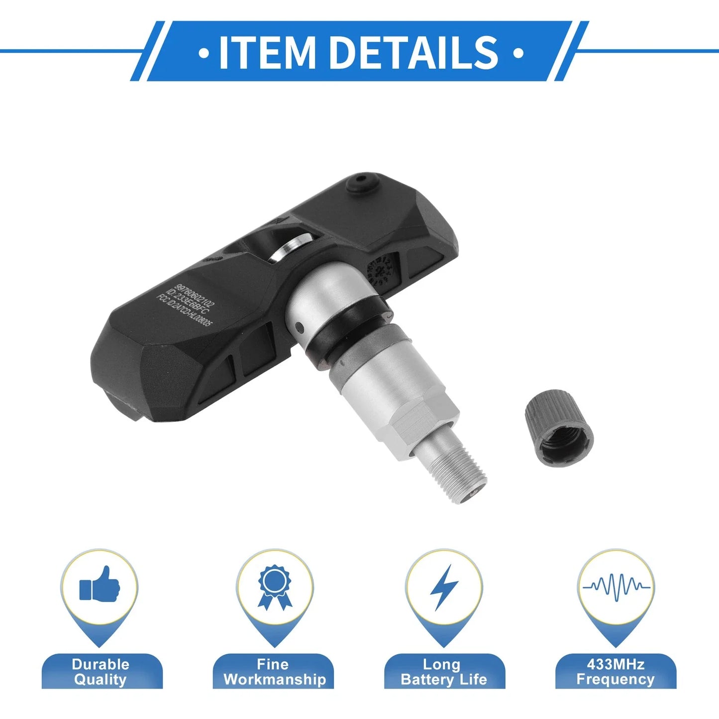 TPMS Sensor for Porsche Cayman 987 2.7 (2006-2009)