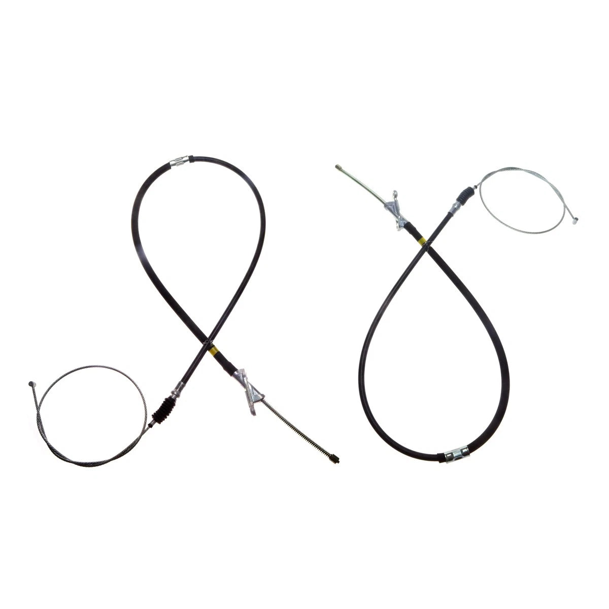 Set of 2 Hand Parking Brake Cables for Toyota Hilux Pickup (1988–1997)
