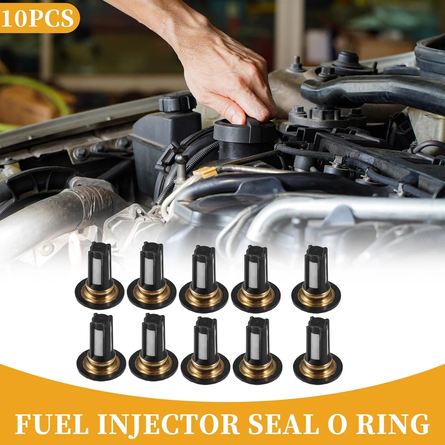 10 x Fuel Injector Filter Baskets for Honda ( Specified)
