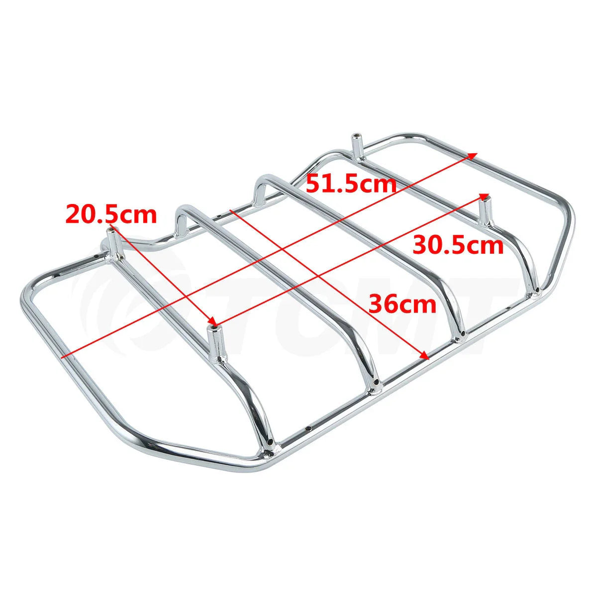 Trunk Backrest Luggage Rack for Harley Touring (2014-2025)