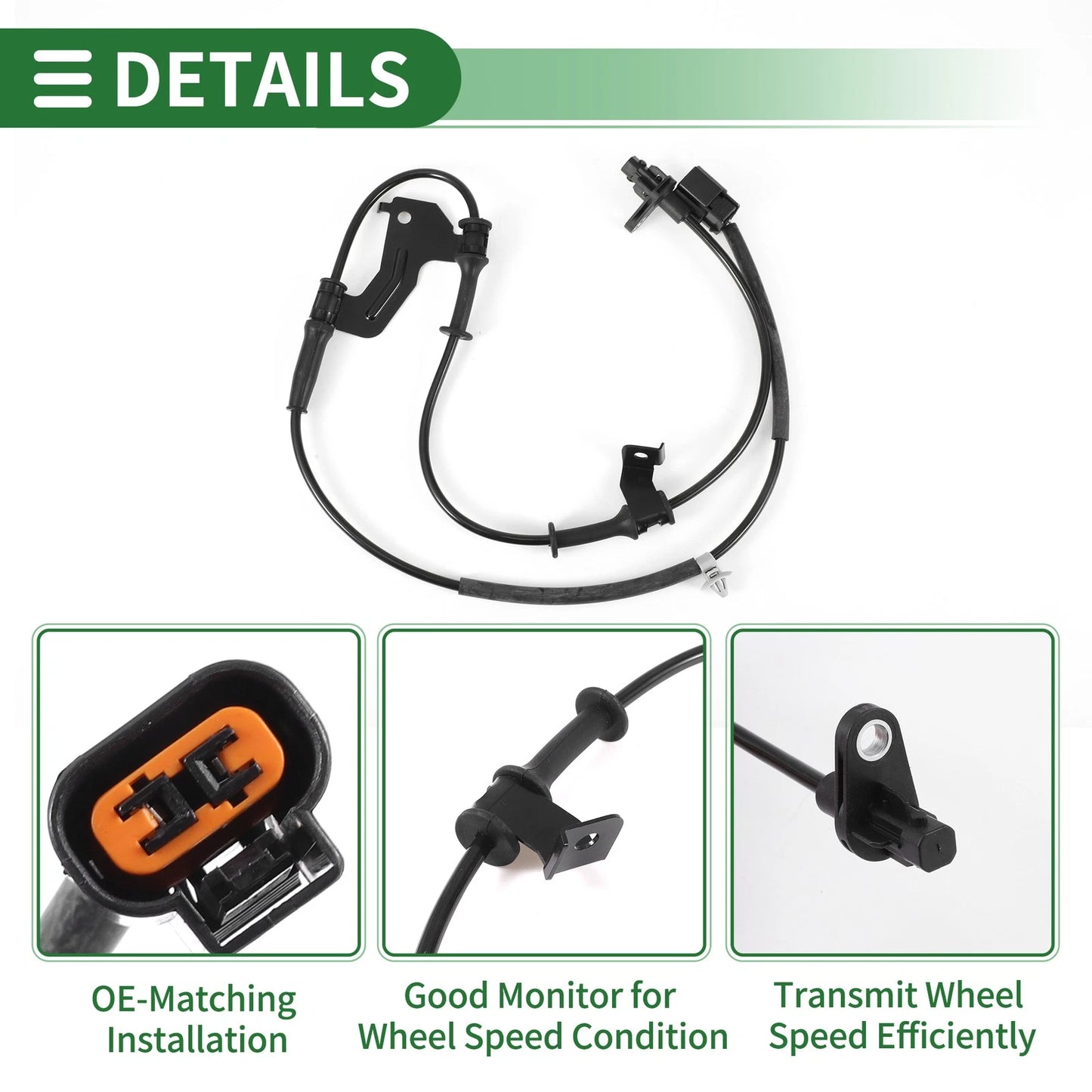 ABS Wheel Speed Sensor No. 95671C9000 for Hyundai Ix25 (2014–2015)