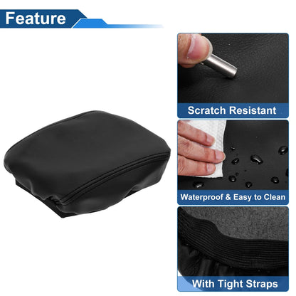 Armrest Cover for VW T-ROC (2018–2024) Anti-Scratch Black