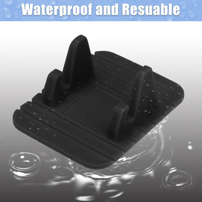 Rubber Phone Holder for Car Dashboard Mount (Universal Fit)