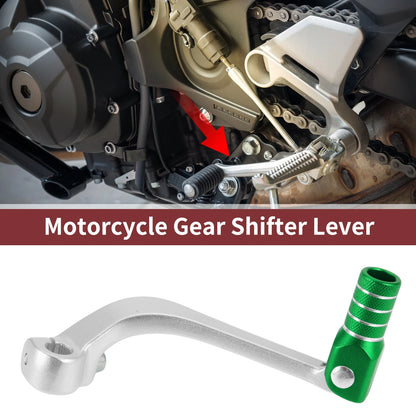 Folding Gear Shifter Lever for Honda CRF110F (2013–2018) Silver Tone