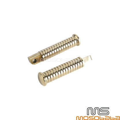 Brass Foot Pegs for Harley Sportster XL 883L/R XLH883 Forty-Eight (1997-2019)