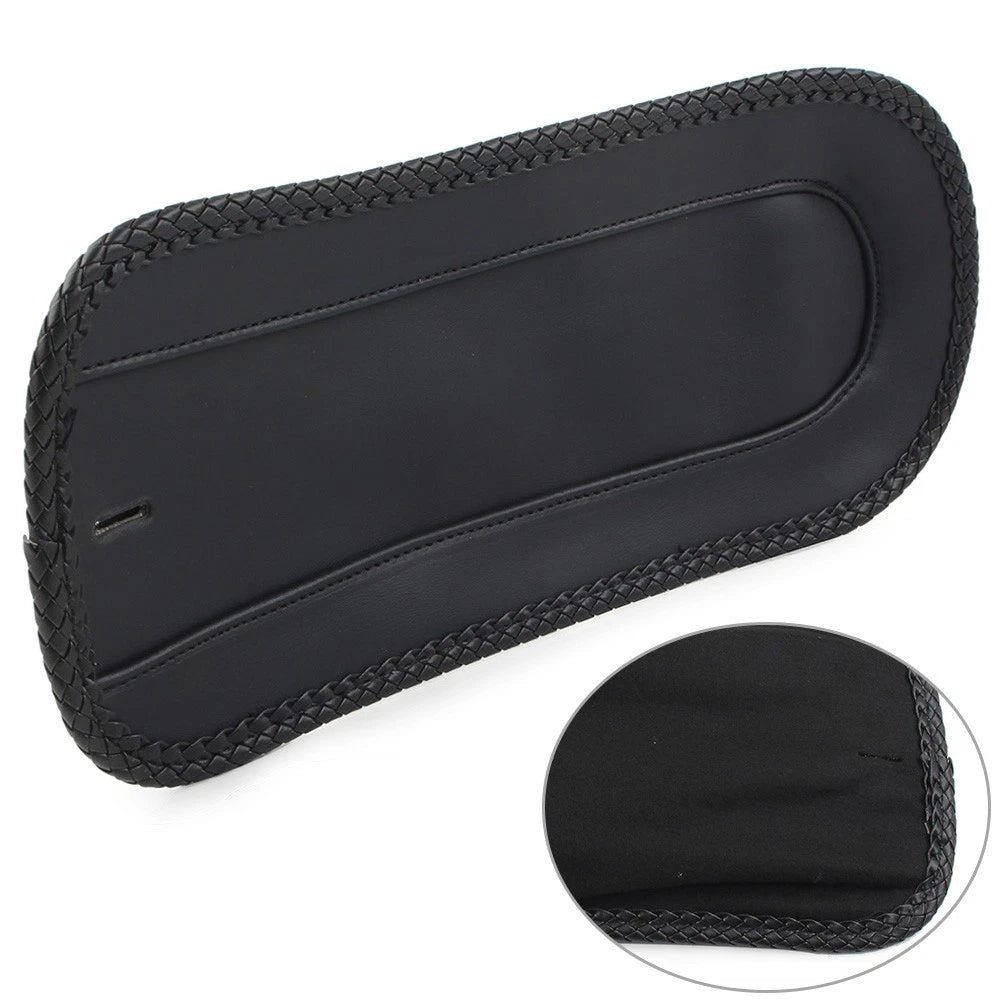 Rear Fender Bib Solo Seat for Kawasaki VN1500D VN1500G (1996–2008) Black PU Leather