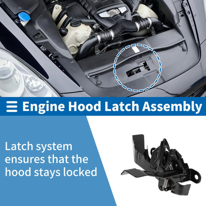 Hood Latch Assembly for Toyota Fortuner (2016–2022) No. 535100K380