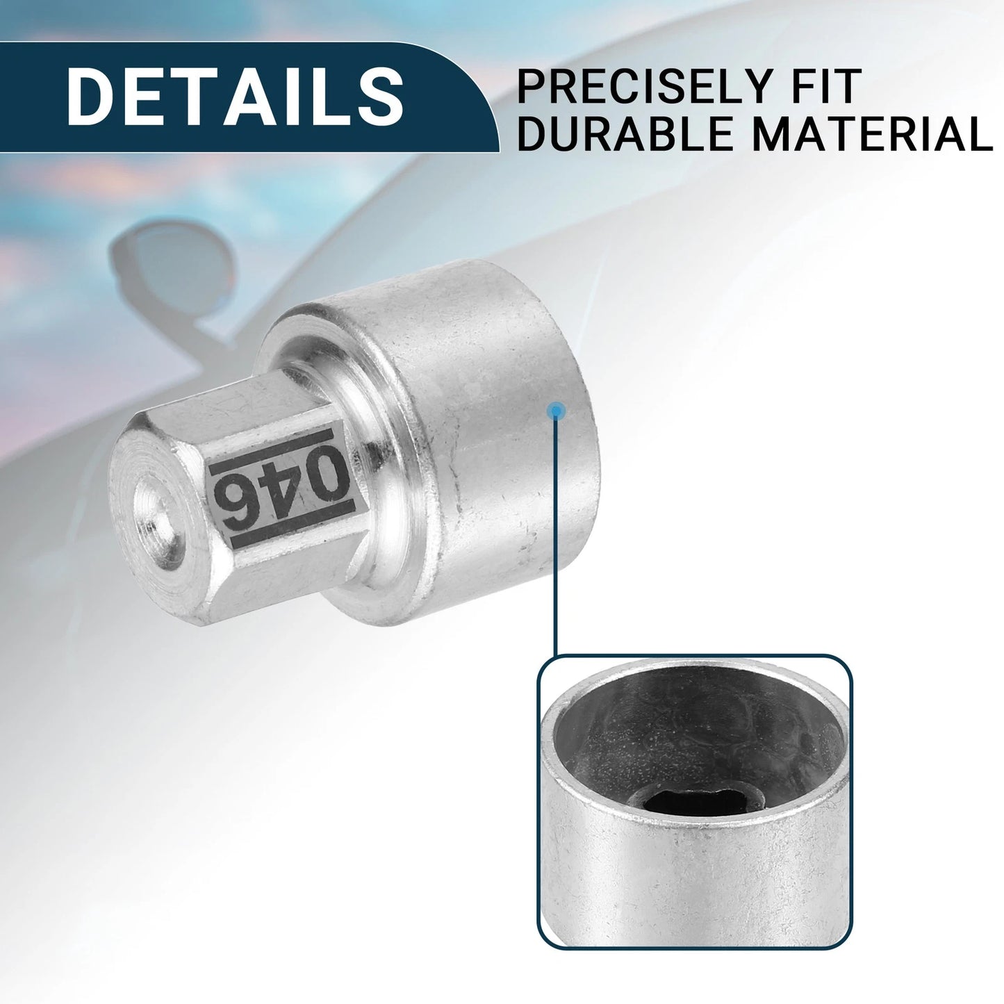 046 Wheel Lock Lug Nut Set for BMW with Protector Nut Socket