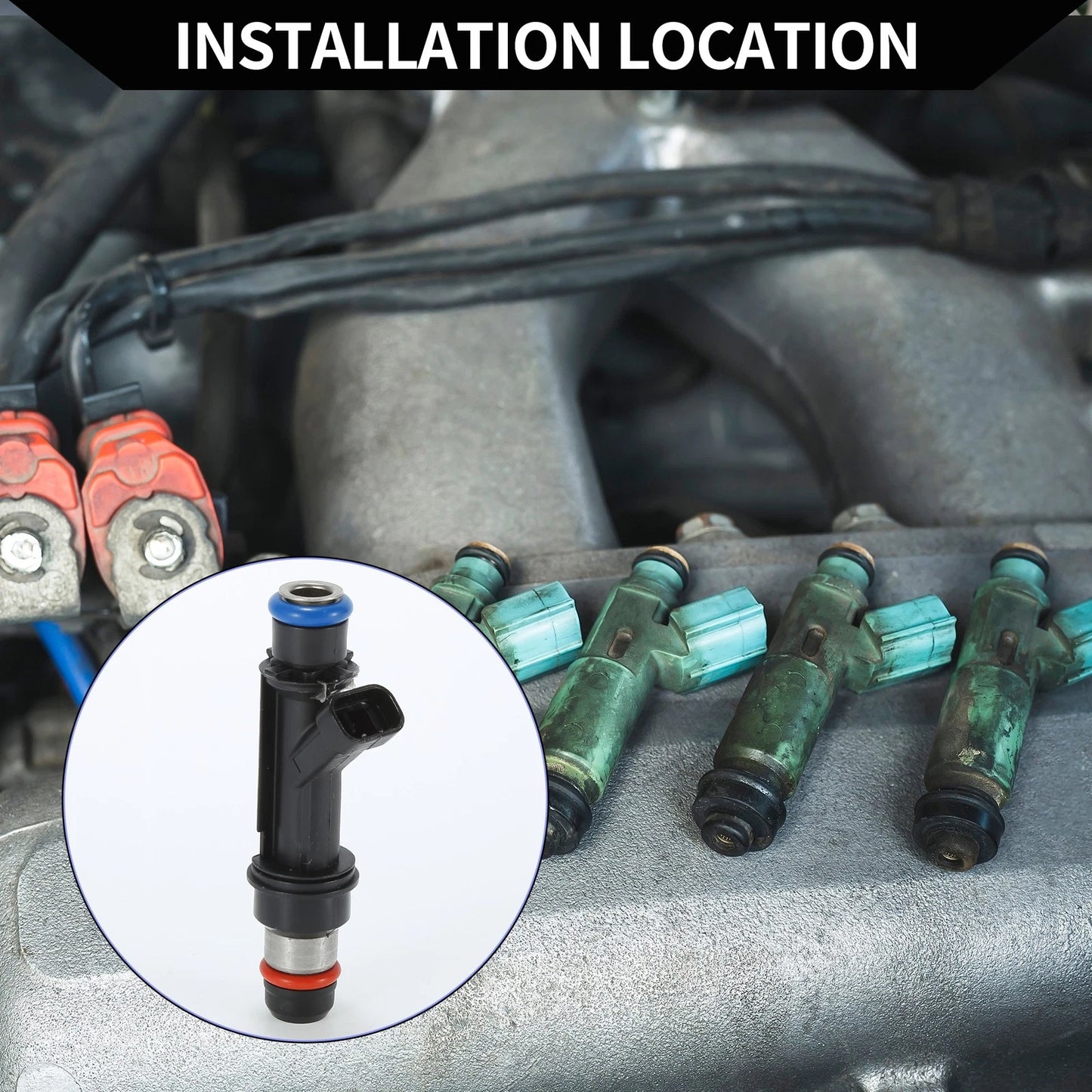 Fuel Injector No.25313185 for Chevrolet Trailblazer (2002–2005) 4.2L