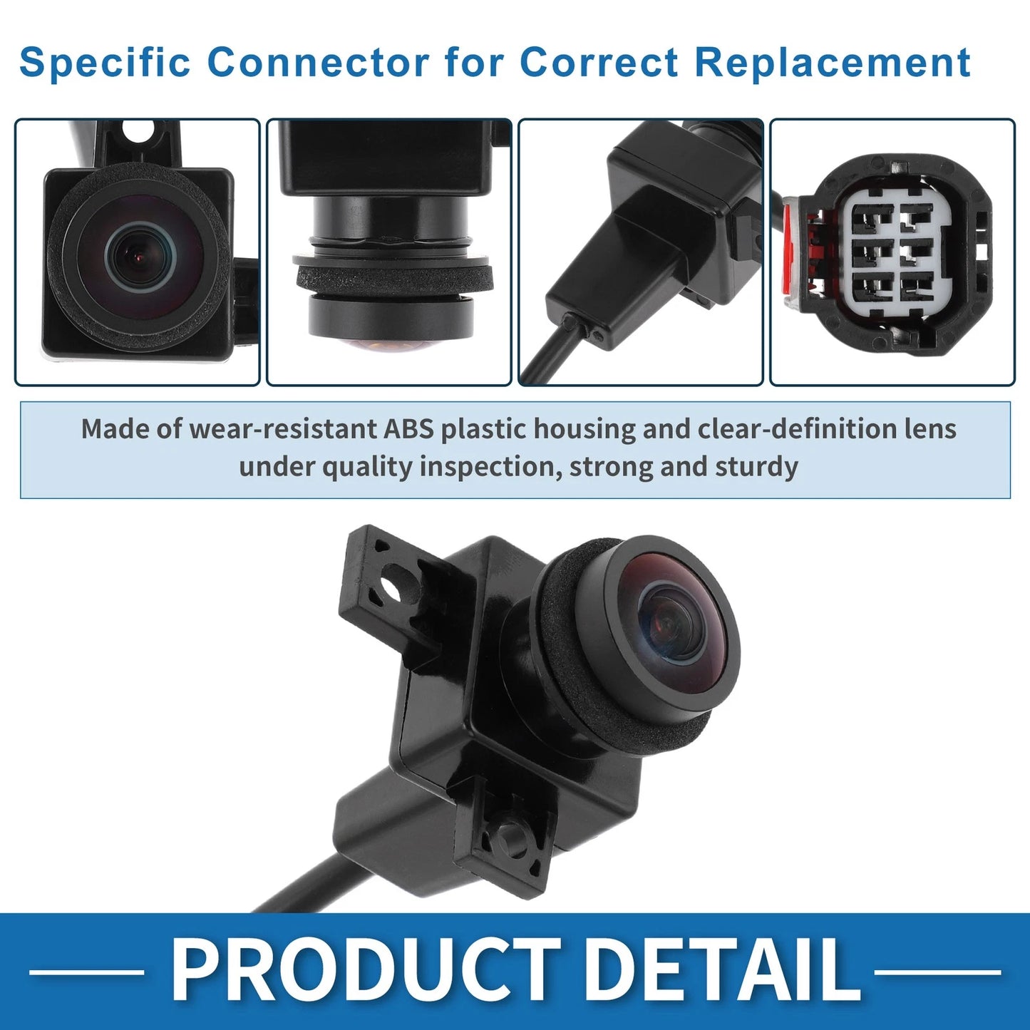 Rear View Park Assist Backup Camera 56054041AD for Dodge Ram 1500 2500 3500 (2009–2018)