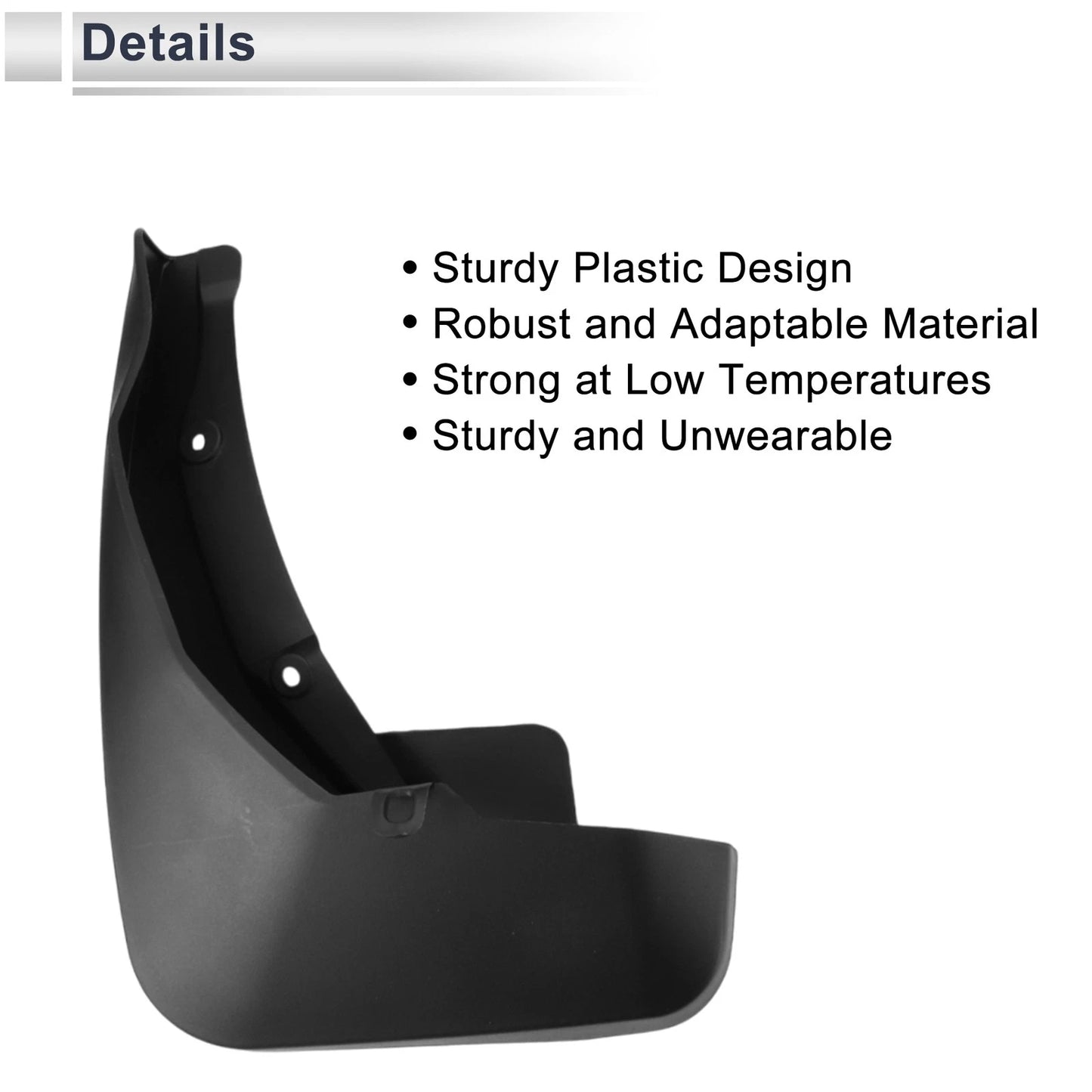 Set of 4 Mud Flaps Splash Guards for Audi Q7 (2020–2023)