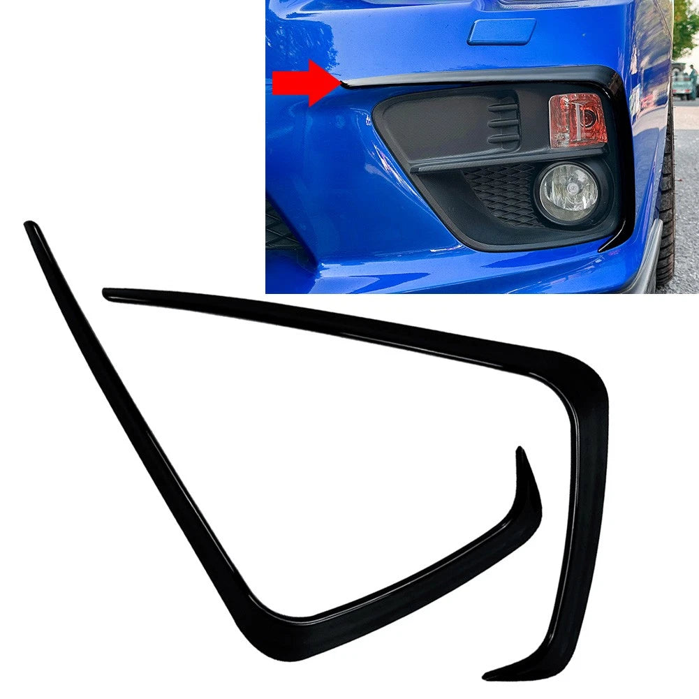 Front Bumper Side Canards Splitter Spoiler for Subaru WRX STI (2014–2016)