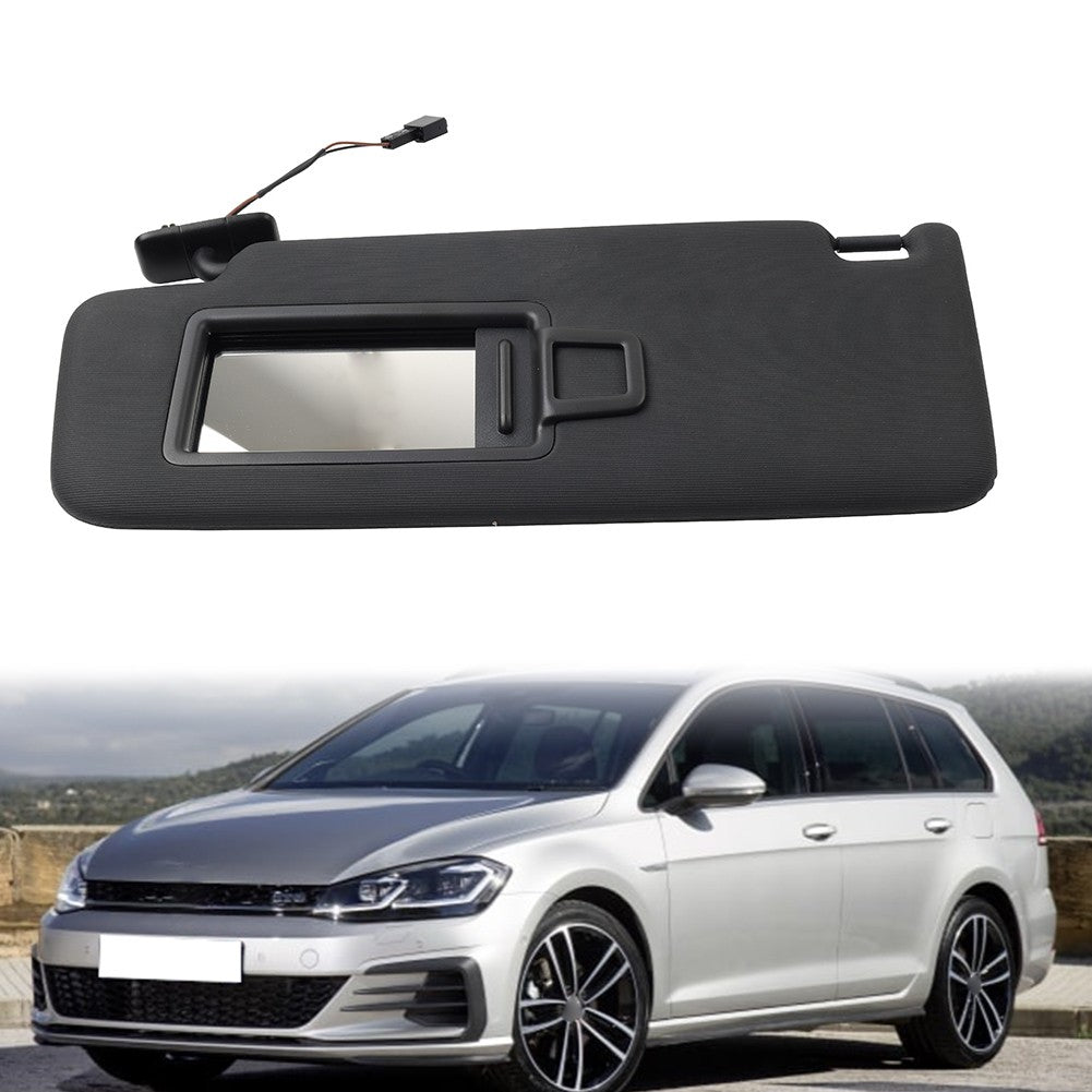 Left Sun Visor Panel Makeup Mirror for Volkswagen Golf Jetta Passat (2015–2021)