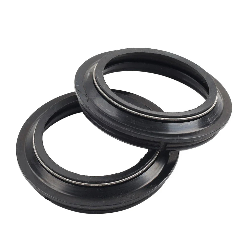 Black 47X58 MM Motorcycle Front Fork Damper Shock Absorber Seal