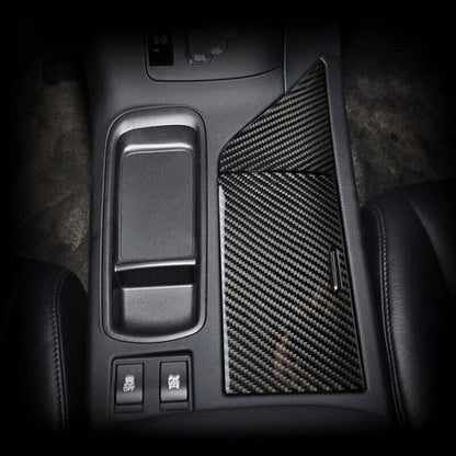 Carbon Fiber Center Console Water Cup Cover for Lexus RX350 450h (2009–2015)