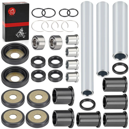 2 x Rear Upper & Lower A-Arm Bushing Shaft Kit for Honda Rincon (2003–2009)