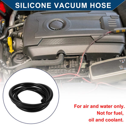 Silicone Vacuum Tubing Hose 3/16" ID 5mm (6FT) for Air and Water