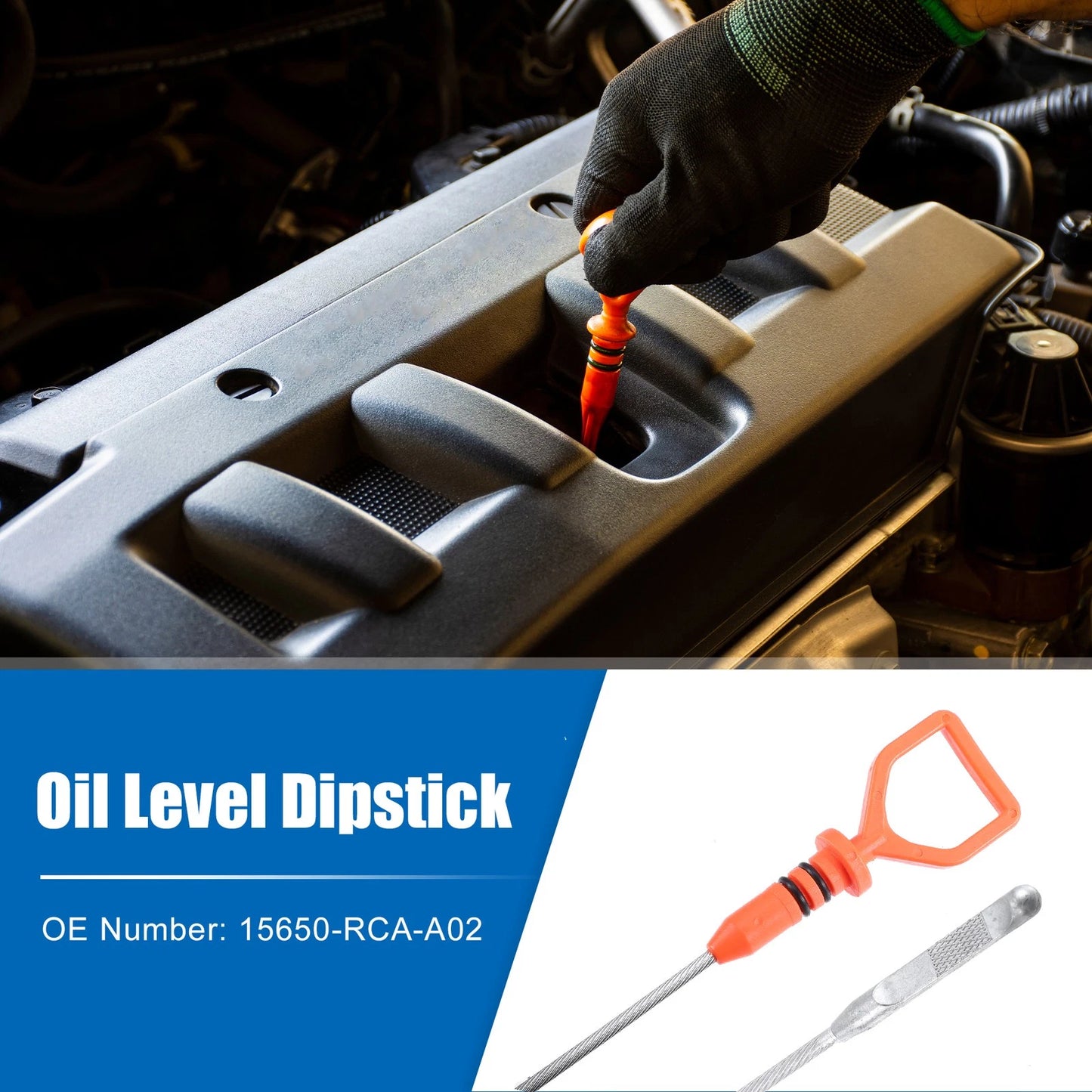 Engine Oil Dipstick for Honda Accord Odyssey (2003–2023) 15650RCAA02