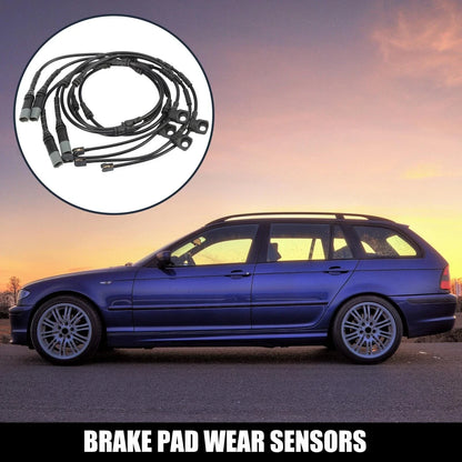 4 x Front Brake Pad Electronic Wear Sensor for BMW X5 (2011-2016)