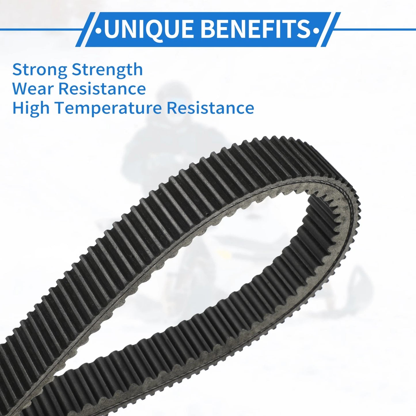 Drive Belt for Arctic Cat Z370 (1999–2007) Wear-Resistant V-Belt