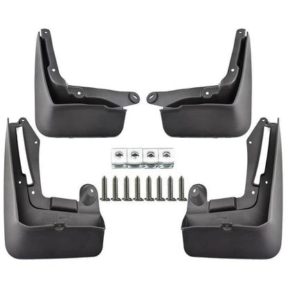 Genuine Front & Rear Splash Guards Mud Flaps for BMW 5 Series Sedan (2017–2023)