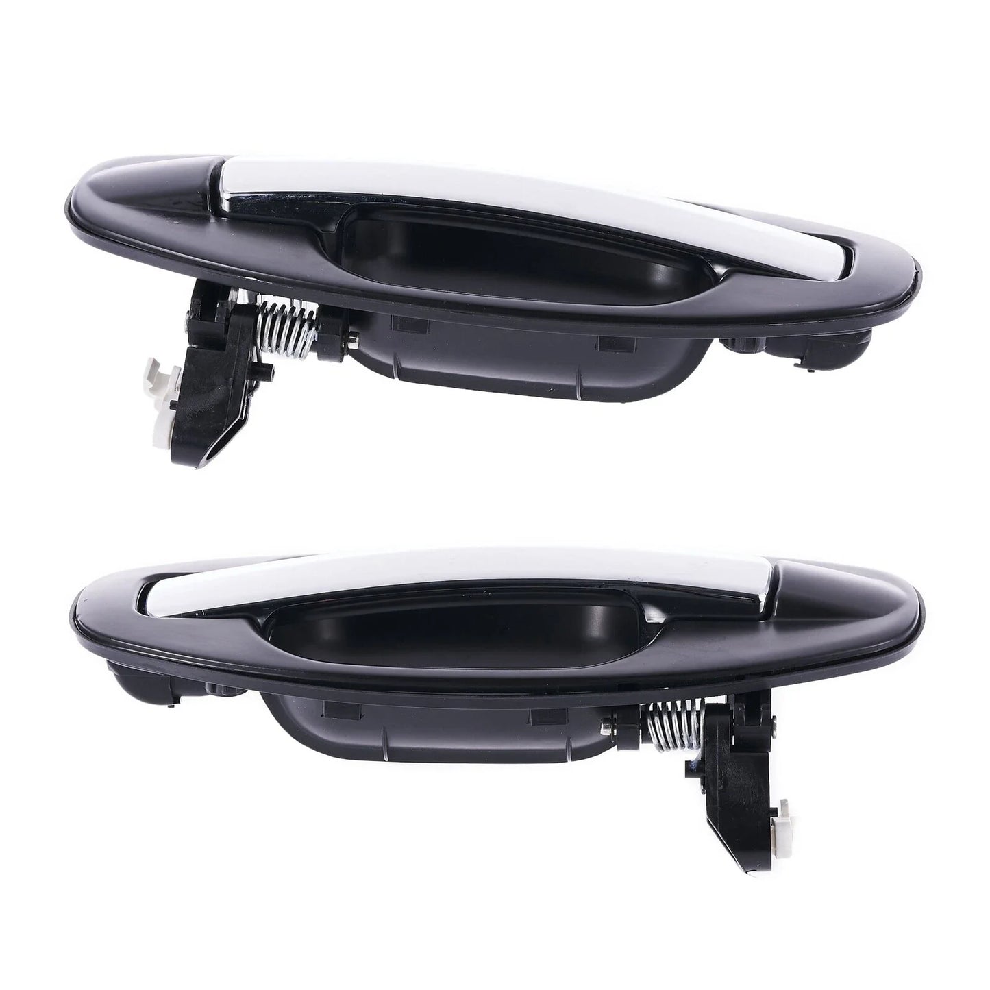 2 x Door Handle Outer Chrome REAR LEFT+RIGHT for Hyundai Santa Fe (2000–2005)