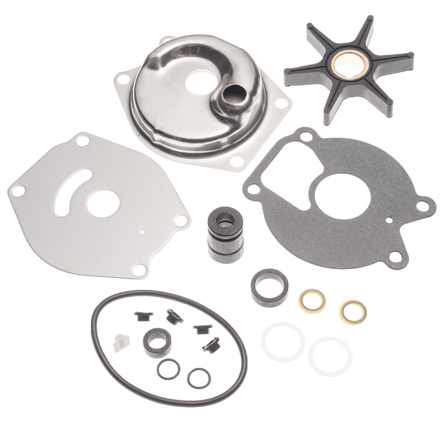 Water Pump Impeller Kit for Mercury Mariner Outboard (15-25 HP)