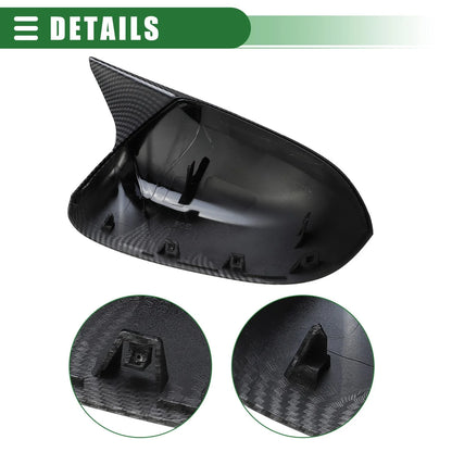 1x Left/Right Rearview Mirror Covers for BMW X3 G01 X4 (2018-2023)