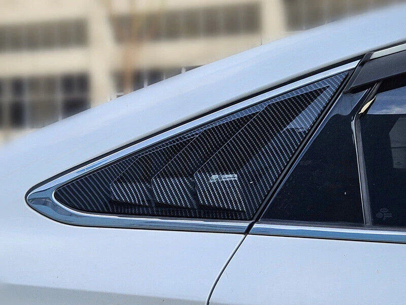 Carbon Fiber Window Louver Trim Cover for Hyundai Sonata (2015–2019)