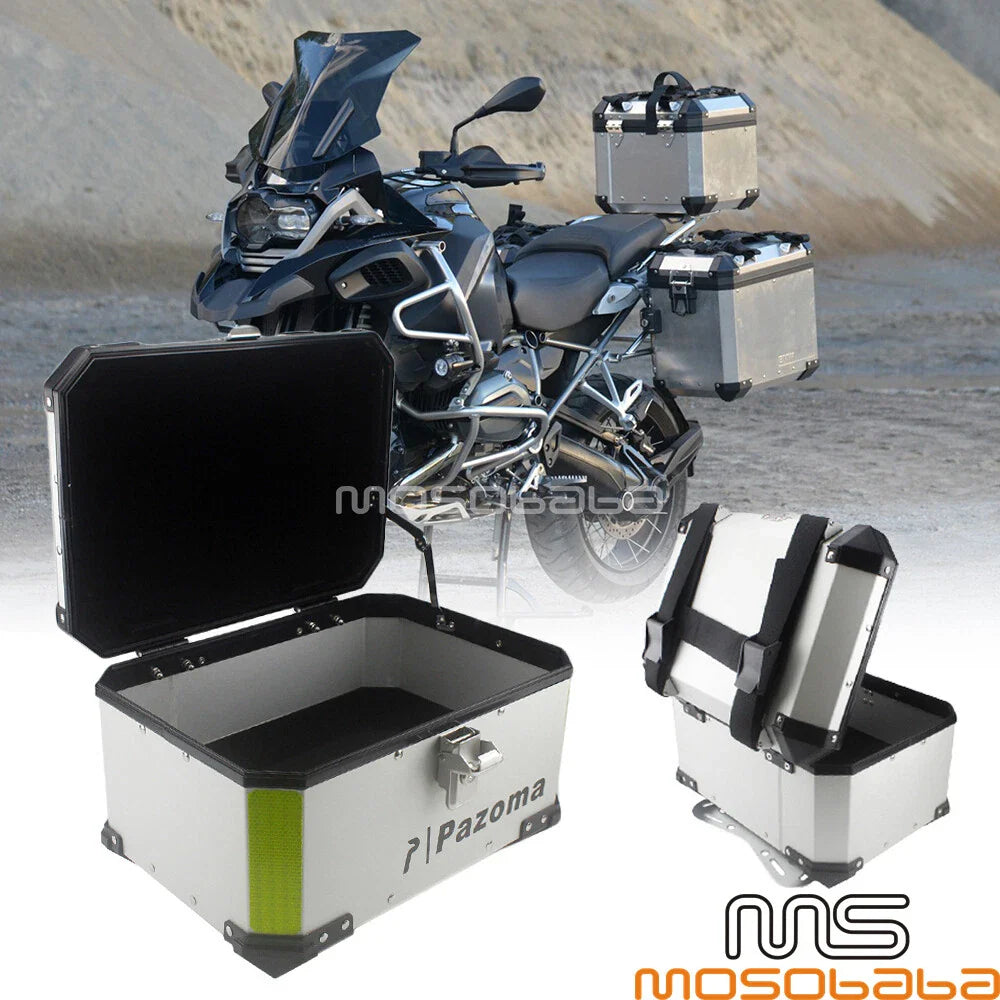 45L Aluminum Tail Box Luggage Carrier for Universal Motorcycle