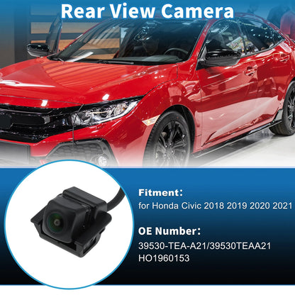 Rear View Backup Reverse Camera for Honda Civic (2018–2021) 39530TEAA21/HO1960153