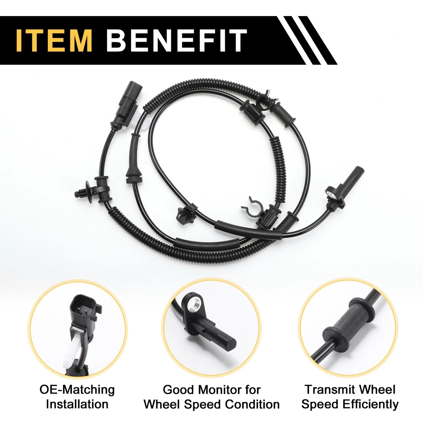 ABS Wheel Speed Sensor No.BL3Z2C190B/CL3V2C216AB for Lincoln Mark LT (2011–2014)