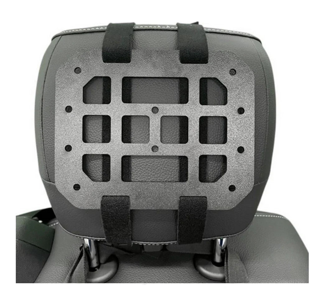 MOLLE Panel Car Seat Back Headrest Gun Rack Storage for Vehicle (All Years)
