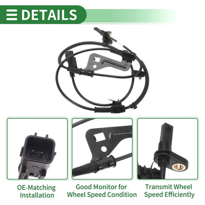 ABS Wheel Speed Sensor No. 58930J9000 for Hyundai Kona (2018–2023)