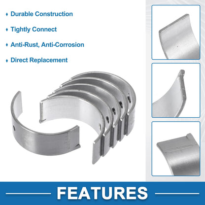 Set of 6 Connecting Rod Bearings for Suzuki Carry (No. 1218181401)