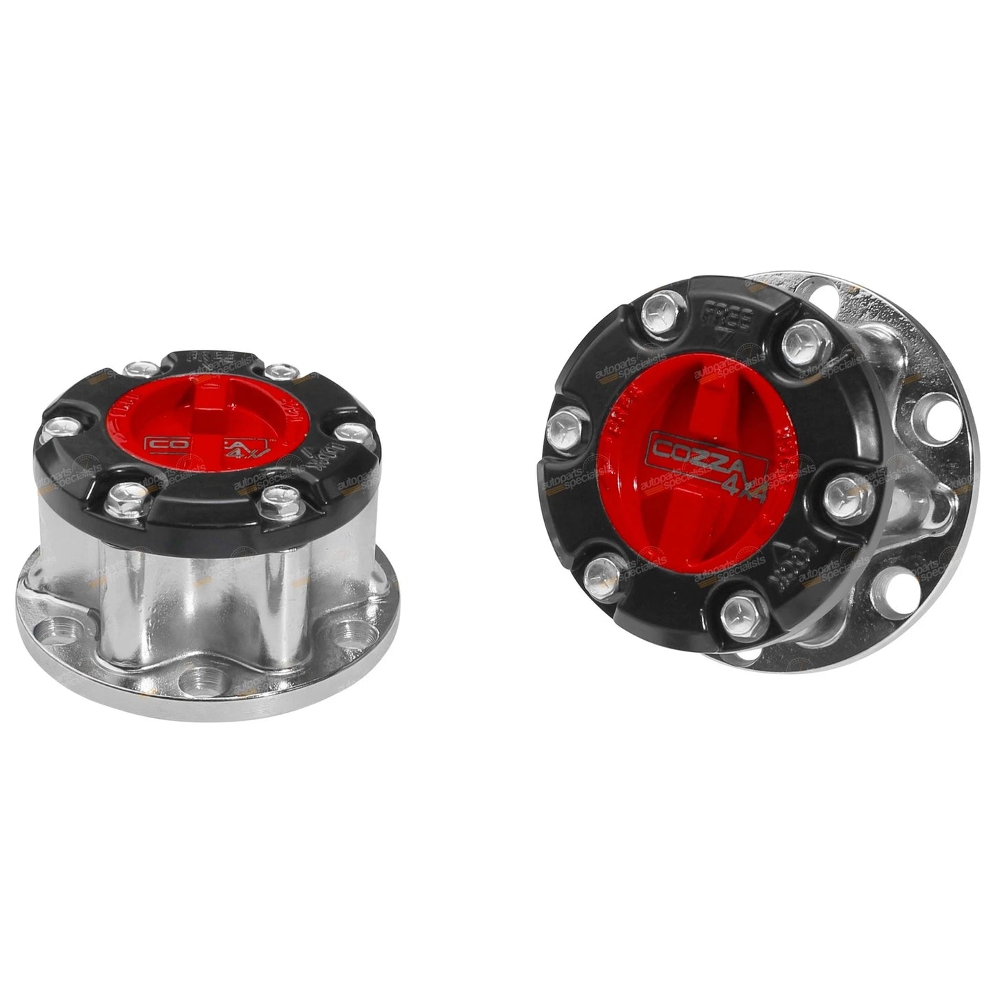 Set of 2 Free Wheel Locking Hubs for Toyota Hilux 4X4 (1997–2005)