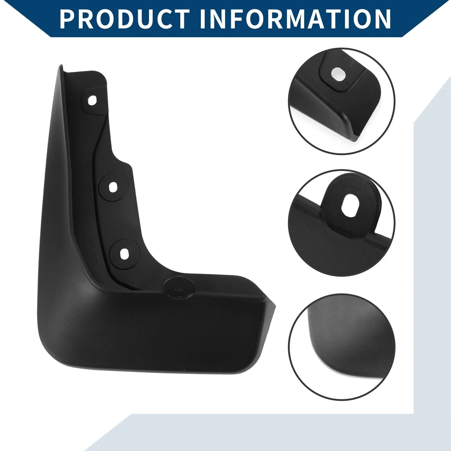 1 x Mud Flaps Splash Guards for BMW X1 (2023-2024)
