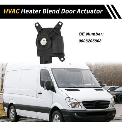 HVAC Heater Blend Door Actuator for Mercedes-Benz Sprinter (2006–2009) No. 0008205808
