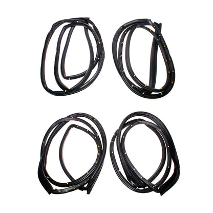 Set of 4 Door Weatherstrip Seals for Honda Accord (1990–1993)