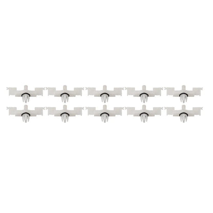 10 x Door Sill Scuff Plate Clips for Porsche Cayenne (2003-2010)