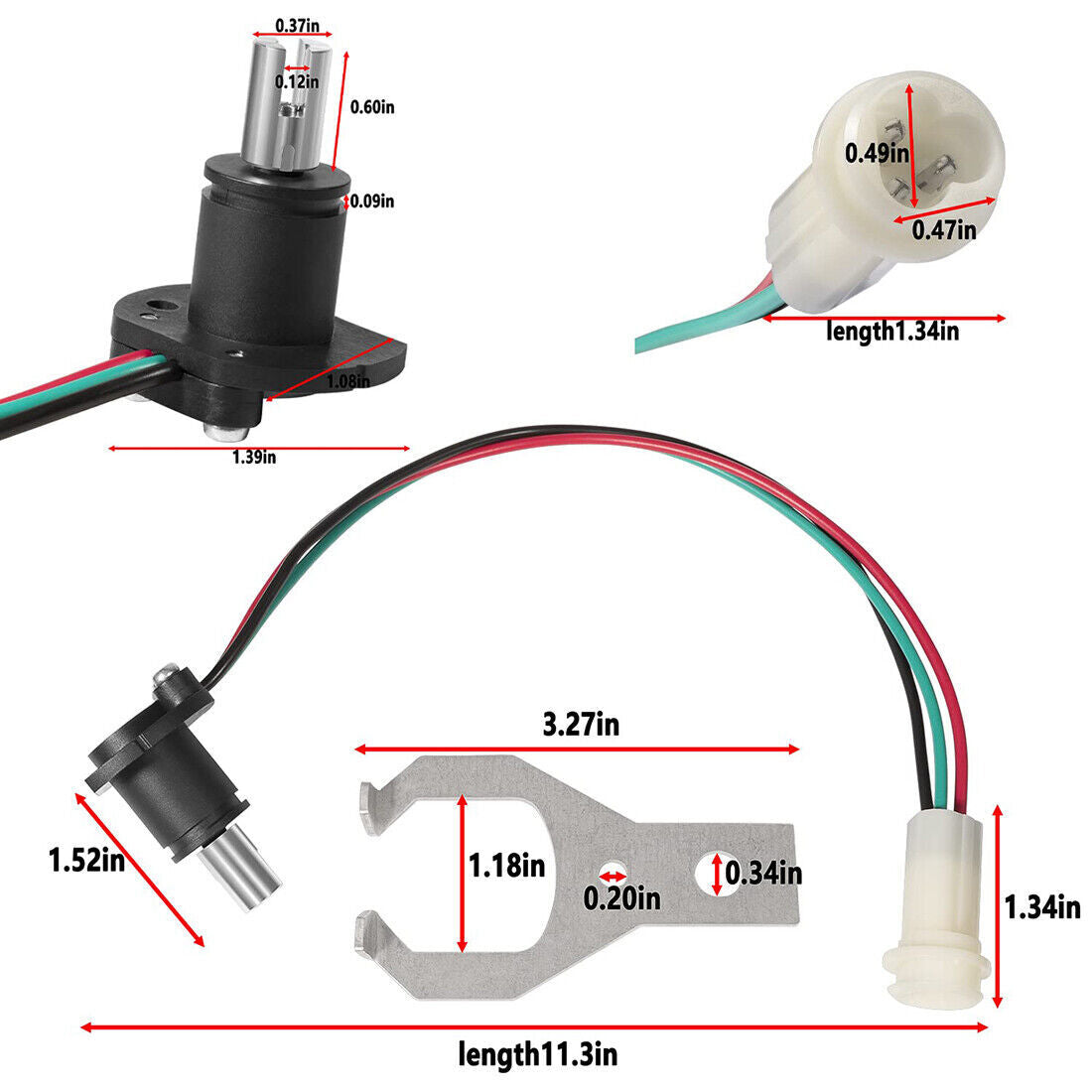 Potentiometer Trim & Tilt Sender Sensor Kit for Volvo Penta