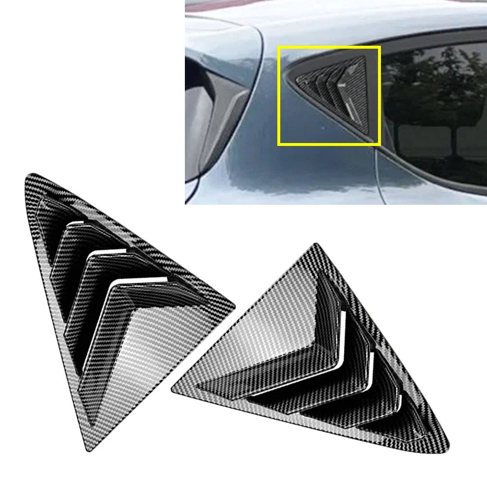 Rear Window Louver Shutter Cover Trim for Ford Fiesta MK8 (2018–2024)